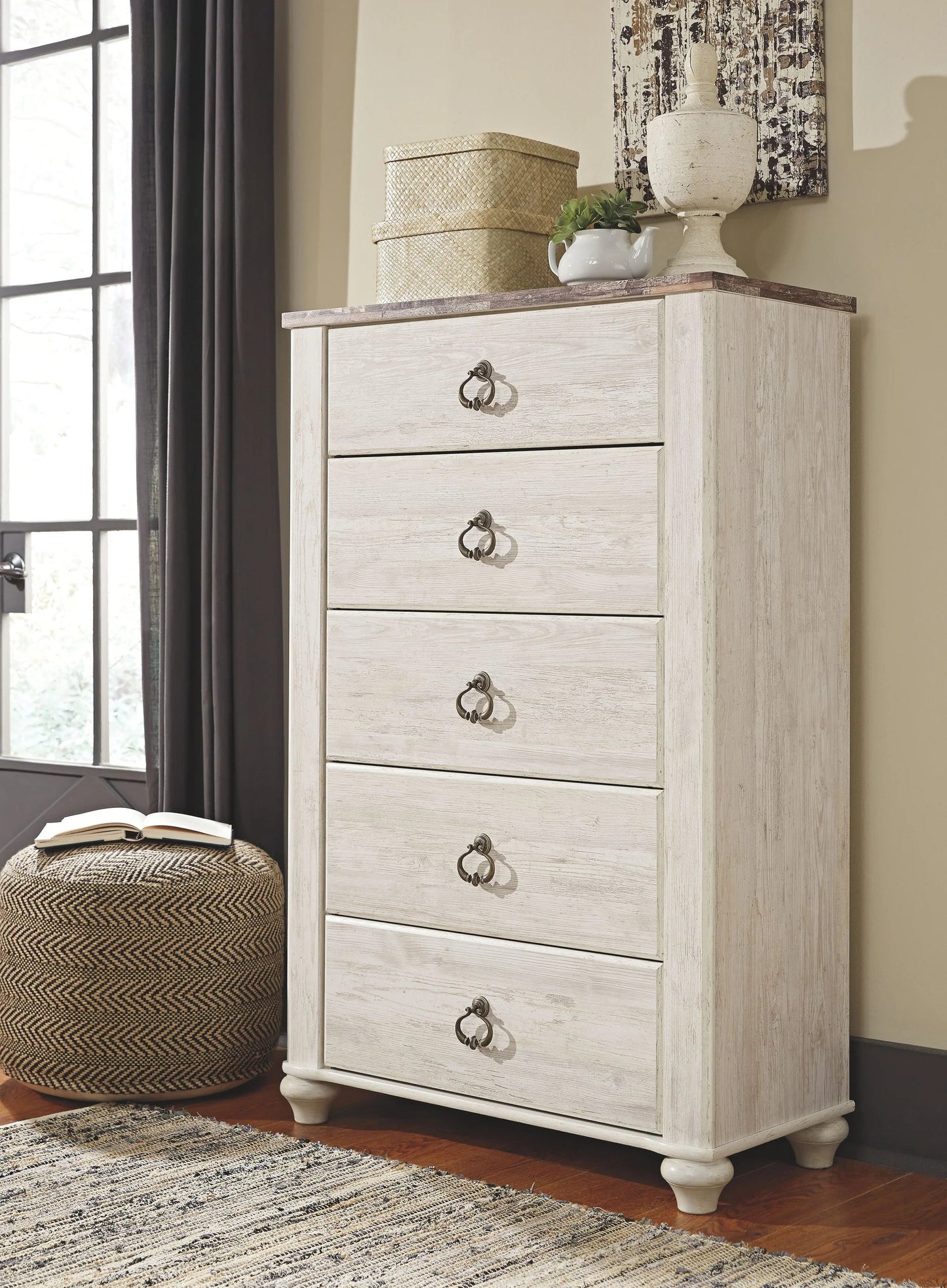 Willowton Queen 5 PC Bedroom Set