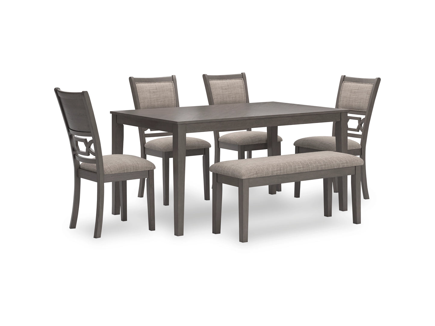 Wrenning Dining Room with a Bench Set