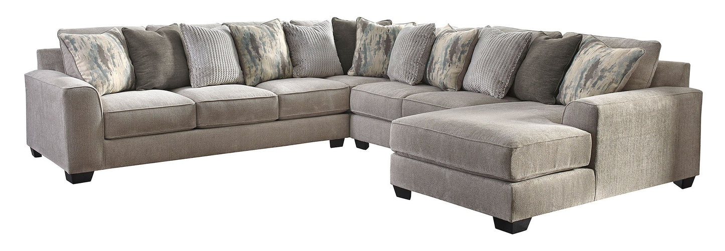 Ardsley 4-Piece Sectional with Chaise