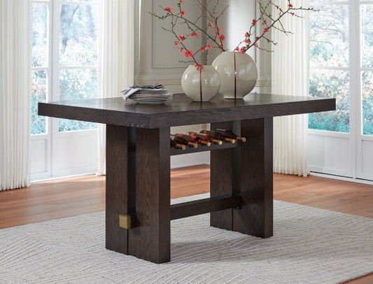 Burkhaus RECT Dining Room Counter Table and Chairs