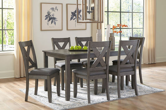 Burkhaus RECT Dining Room Counter Table and Chairs