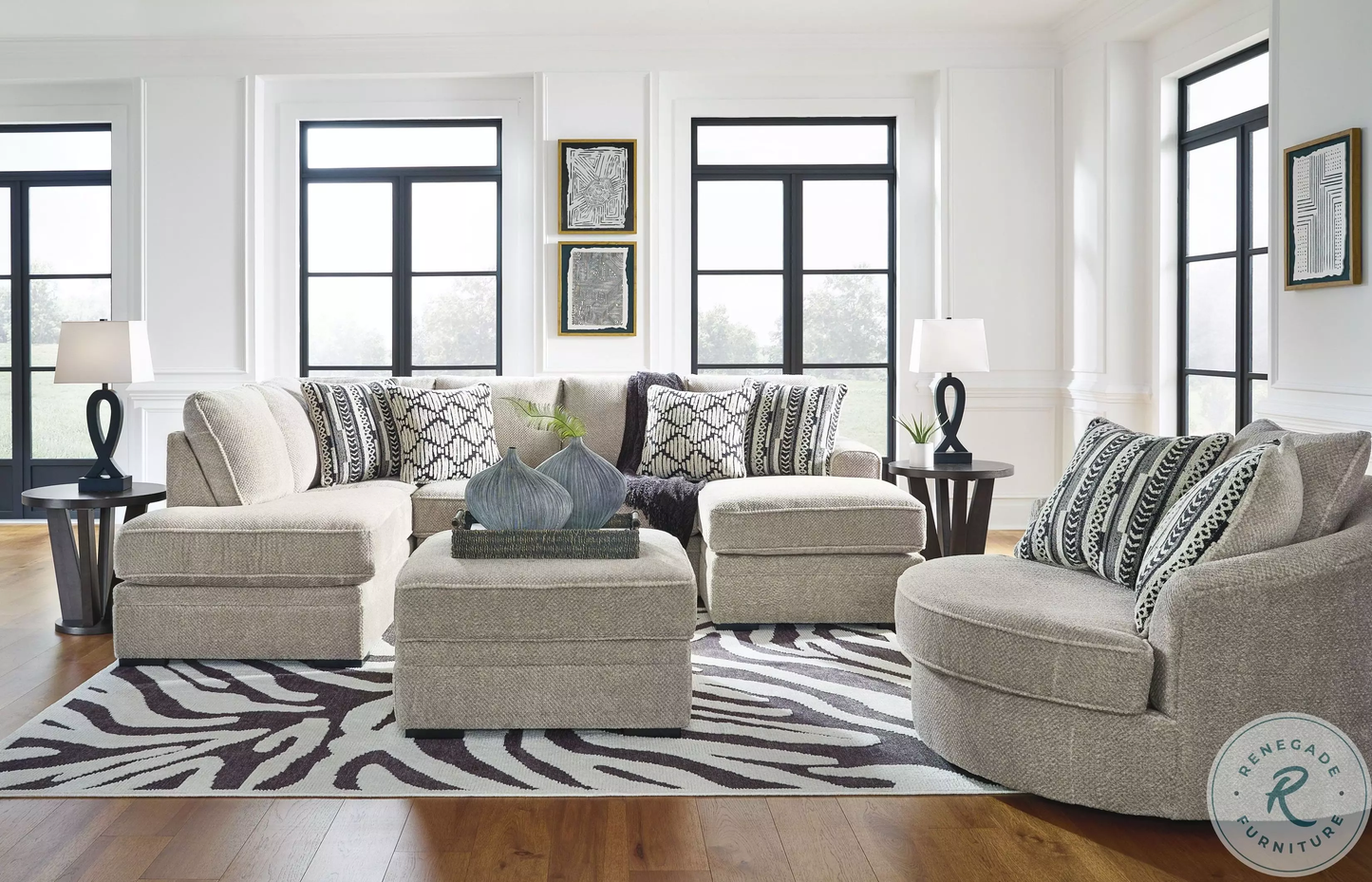 Calnita 2-Piece Sectional with Chaise