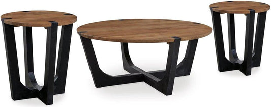 Hanneforth Round Cocktail and End Tables