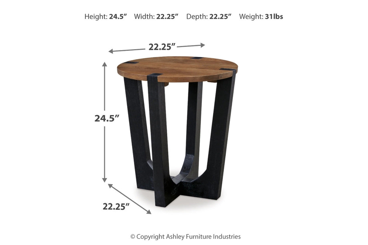 Hanneforth Round Cocktail and End Tables