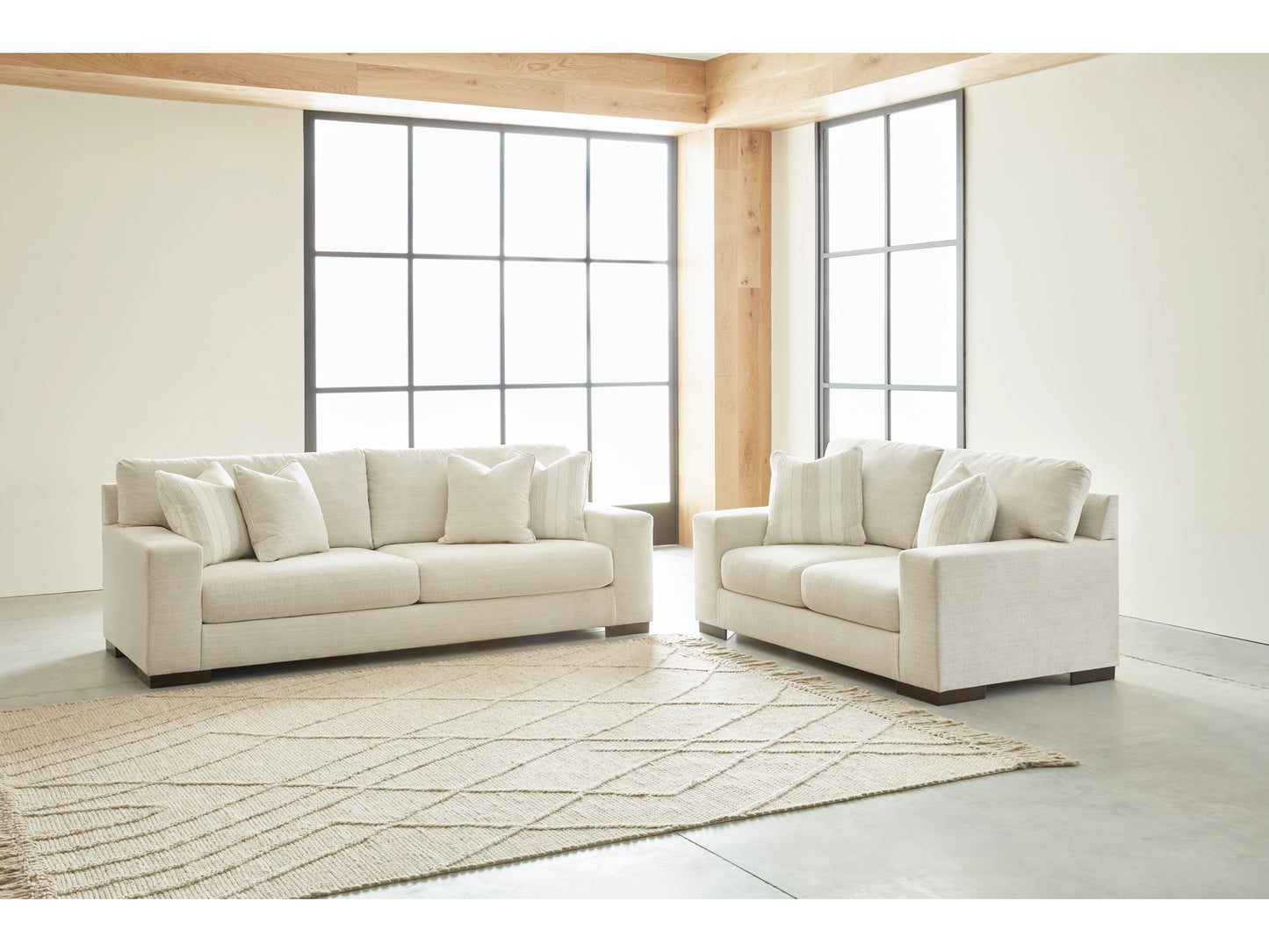 Maggie Sofa and Loveseat