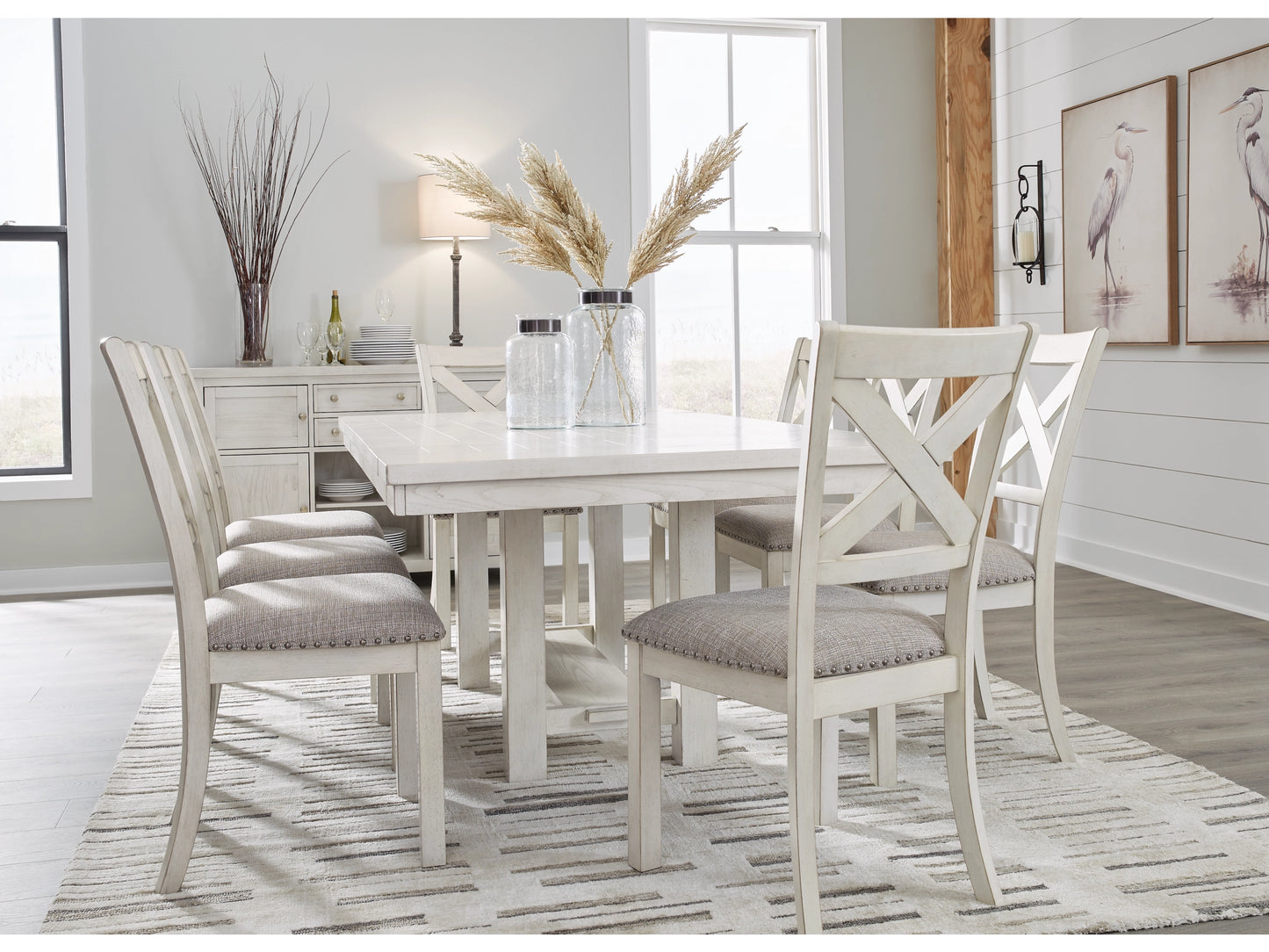 Robbinsville Dining Room Set w 6 Chairs