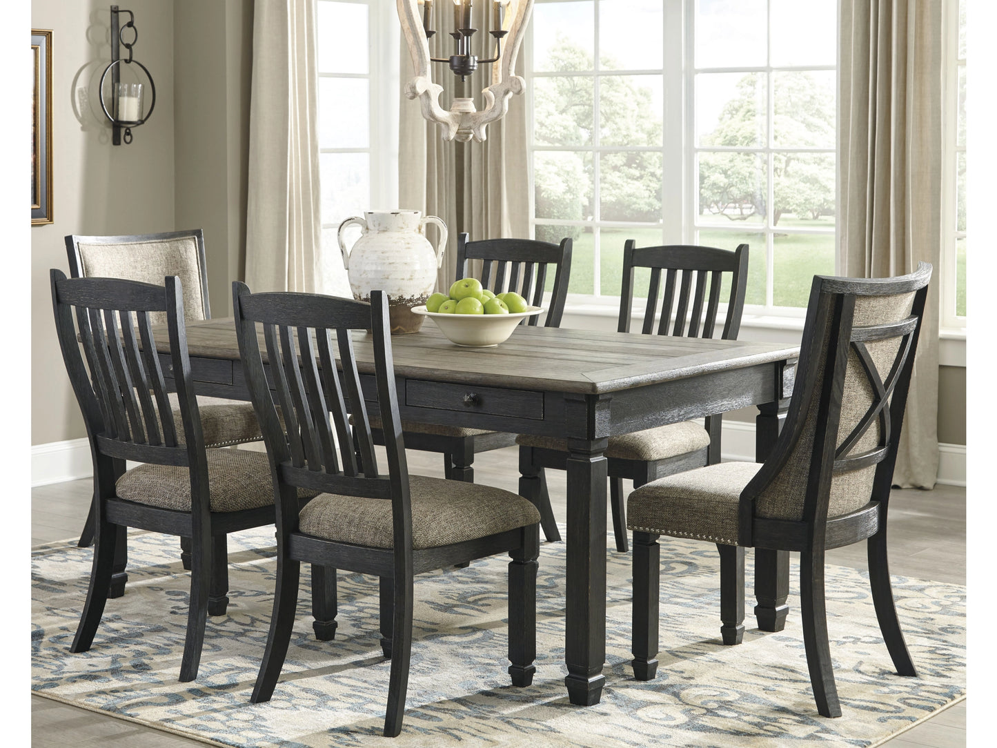 Tyler Creek Rectangular Table and Chairs