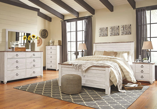 Willowton Queen 5 PC Bedroom Set
